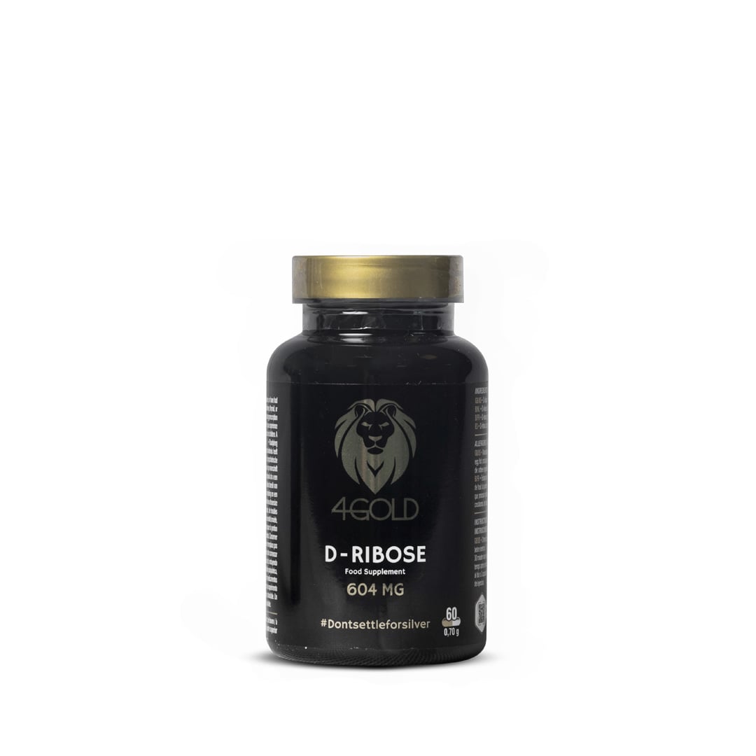 4Gold - D-Ribose 60 gélules - Sports d'endurance - Sports d'endurance