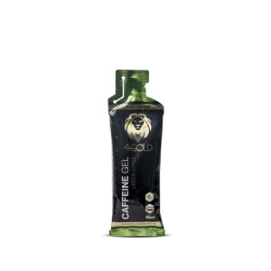 4Gold - Gel à la caféine 45 ml - Pomme verte -Durée Sport - Sports Endurance