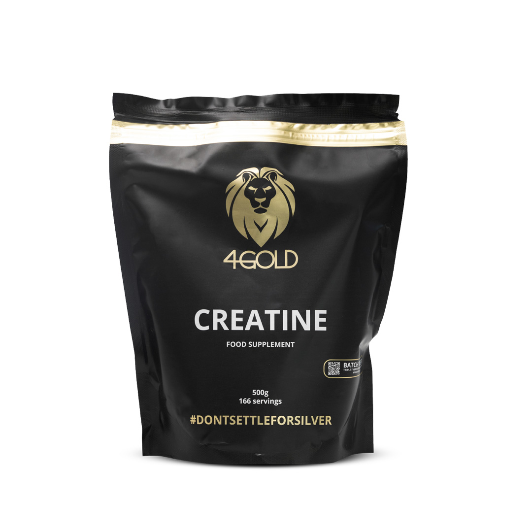 4Gold - Créatine Monohydrate 500 gr - Sports d'endurance - Sports d'endurance