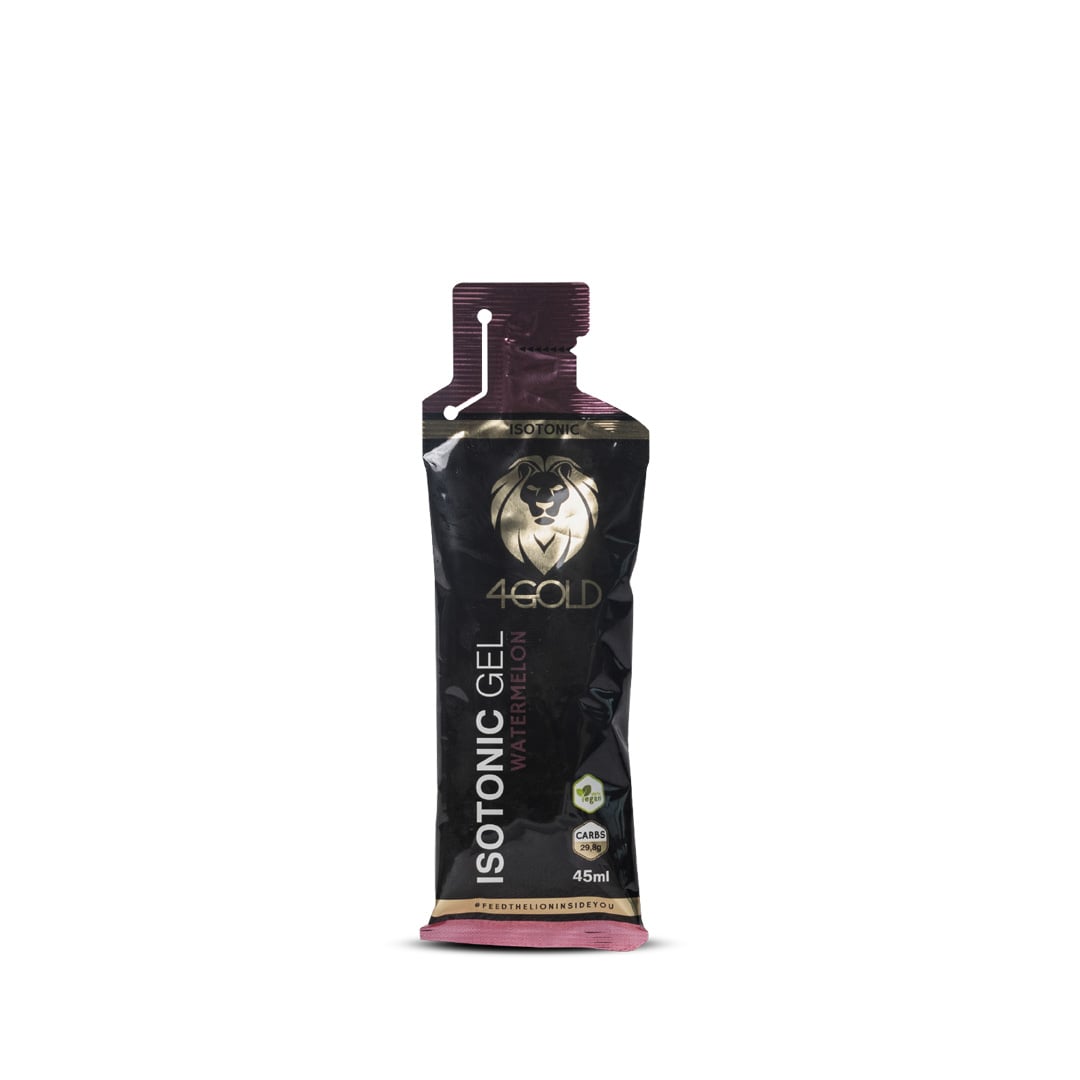 4Gold - Gel isotonique 45ml - Pastèque - Sports d'endurance - Sports d'endurance