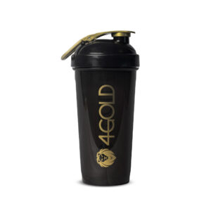 4Gold - Shaker noir 700ML - Sports d'endurance - Sports d'endurance