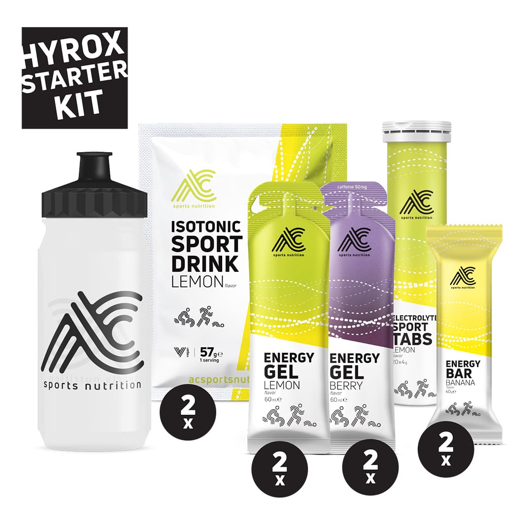 AC Sports Nutrition - Kit de démarrage Hyrox - Sports d'endurance