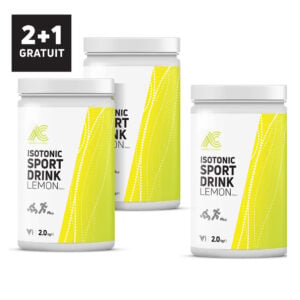 AC Sports Nutrition - 2+1 Free - Boisson isotonique pour sportifs 2,0 kg - Sports d'endurance - Sports d'endurance