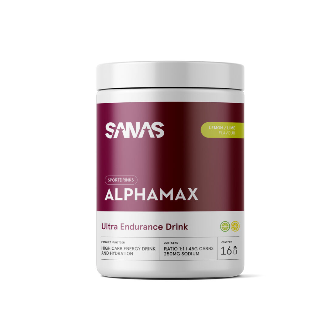 Sanas - Alphamax Drink - 760 g - Citron/Lime - Sports d'endurance