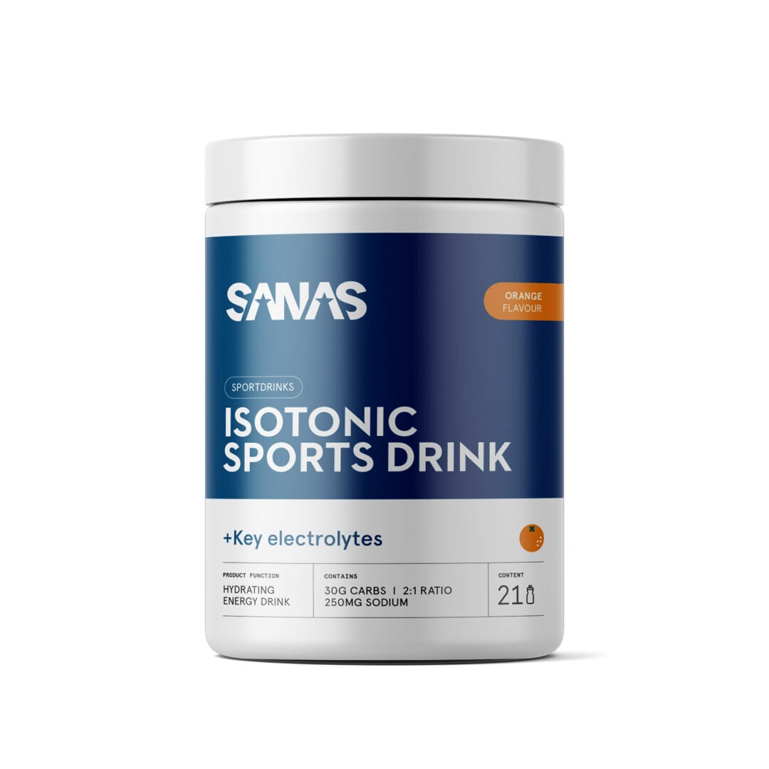 Sanas - Boisson isotonique - 735 gr - Orange - Sports d'endurance