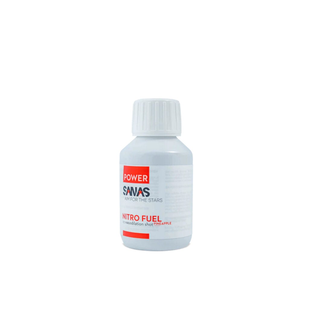 Sanas - Nitro Fuel - 15x100 ml - Ananas - Caféine - Sports d'endurance