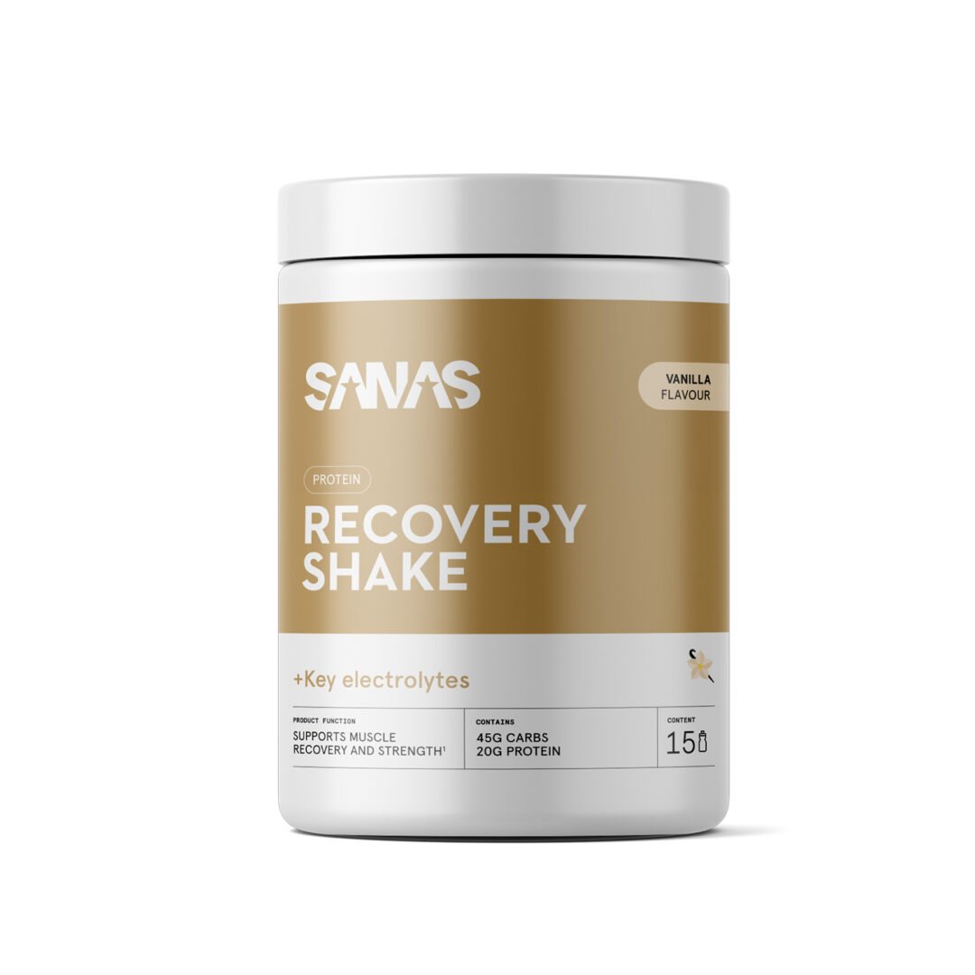 Sanas - Shake de récupération - 1125 gr - Vanille - Sports d'endurance