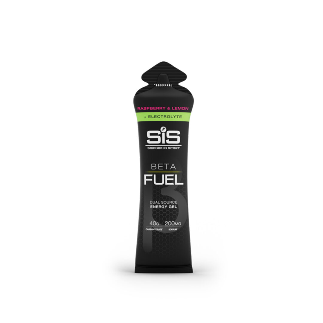 SiS - Beta Fuel + Gel d'électrolytes 60ml - Framboise Citron - Sports d'endurance