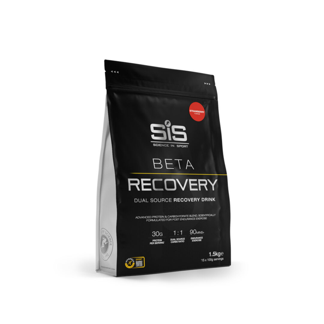 SiS - Beta Fuel Recovery - 1500 gr - Fraise - Sports d'endurance