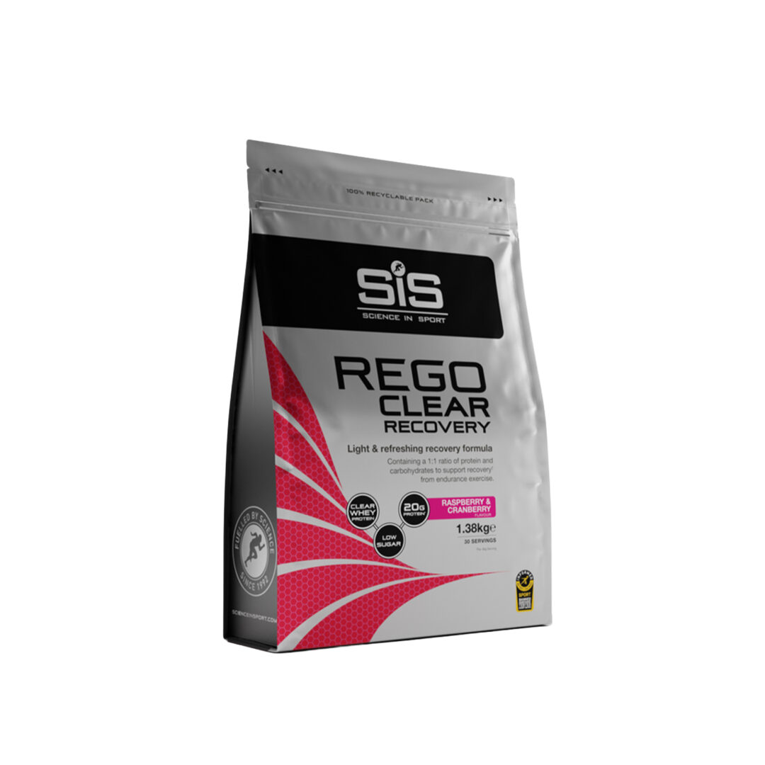 SiS - Rego Clear - 1380 gr - Framboise et canneberge - Sports d'endurance