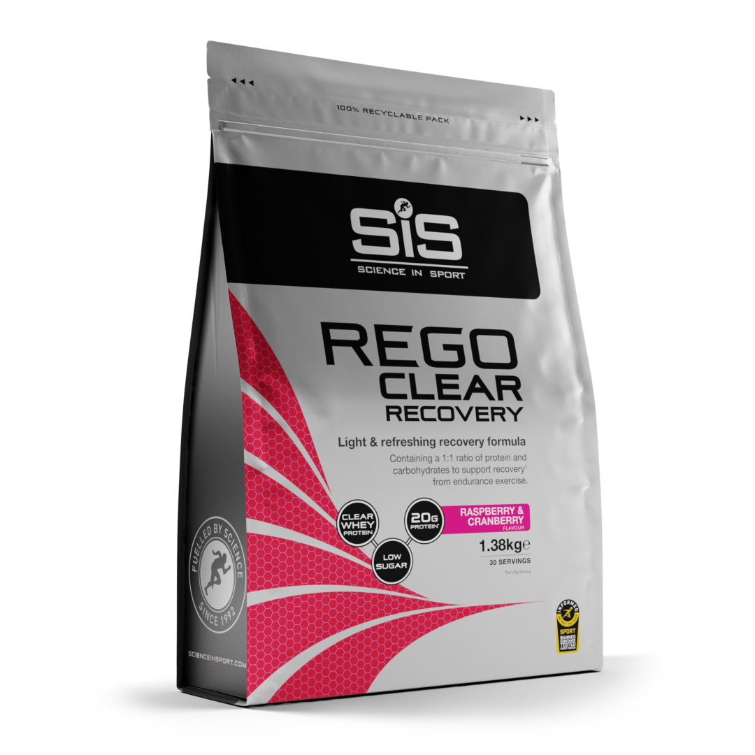 SiS - Rego Clear Recovery 1 350 g - Canneberge-framboise - Sports D'Endurance
