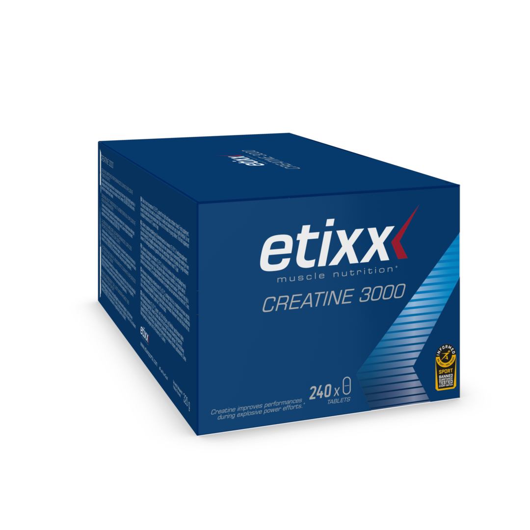 Etixx - Creatine 3000 240 Tabs - Sports d'endurance