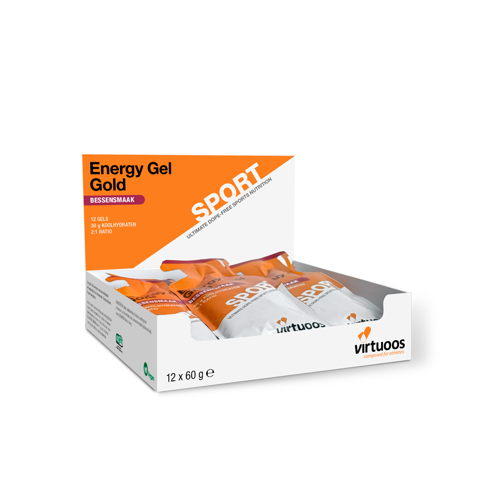 Virtuoos Energy Gel Gold - 12x Berries - Sports d'endurance