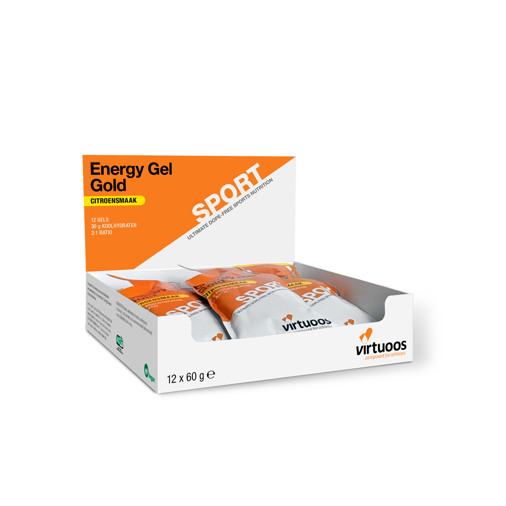 Virtuoos Energy Gel Gold - 12x Lemon - Sports d'endurance