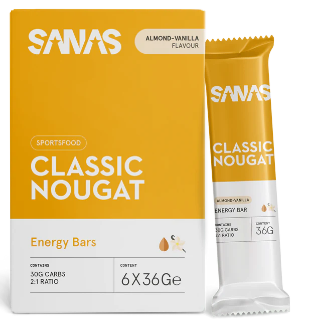 Sanas - Barre de nougat pour le sport - Classique - Sports d'endurance