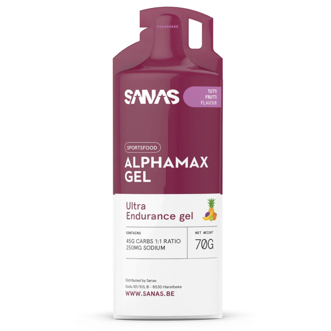 Sanas - Alpamax Gel 6 x 70 ml - Tutti Frutti - Sports d'endurance