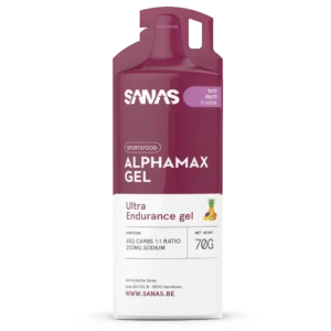 Sanas - Alpamax Gel 6 x 70 ml - Tutti Frutti - Sports d'endurance