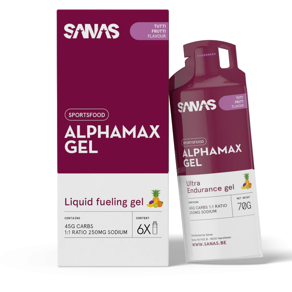 Sanas - Alpamax Gel 6 x 70 ml - Tutti Frutti - Sports d'endurance