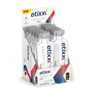 Etixx - Energy Gel 12 x 40 ml - Cola - Sports d'endurance