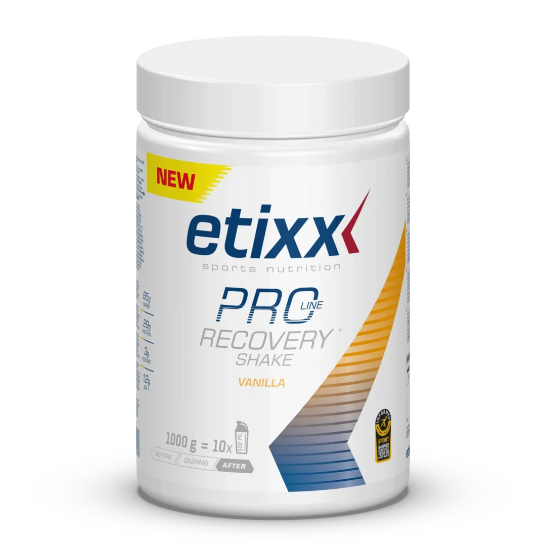 Etixx - Pro Line Recovery Shake 1,0 kg - Vanille - Sports D'Endurance