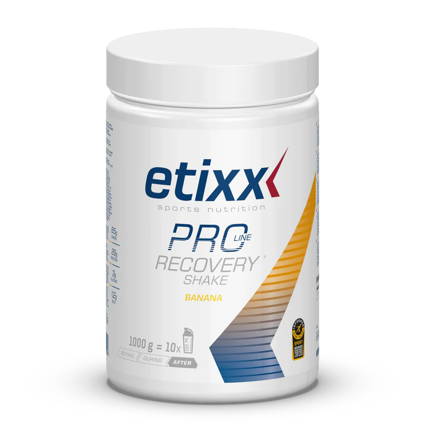 Etixx - Pro Line Recovery Shake 1,0 kg - Banane - Sports D'Endurance