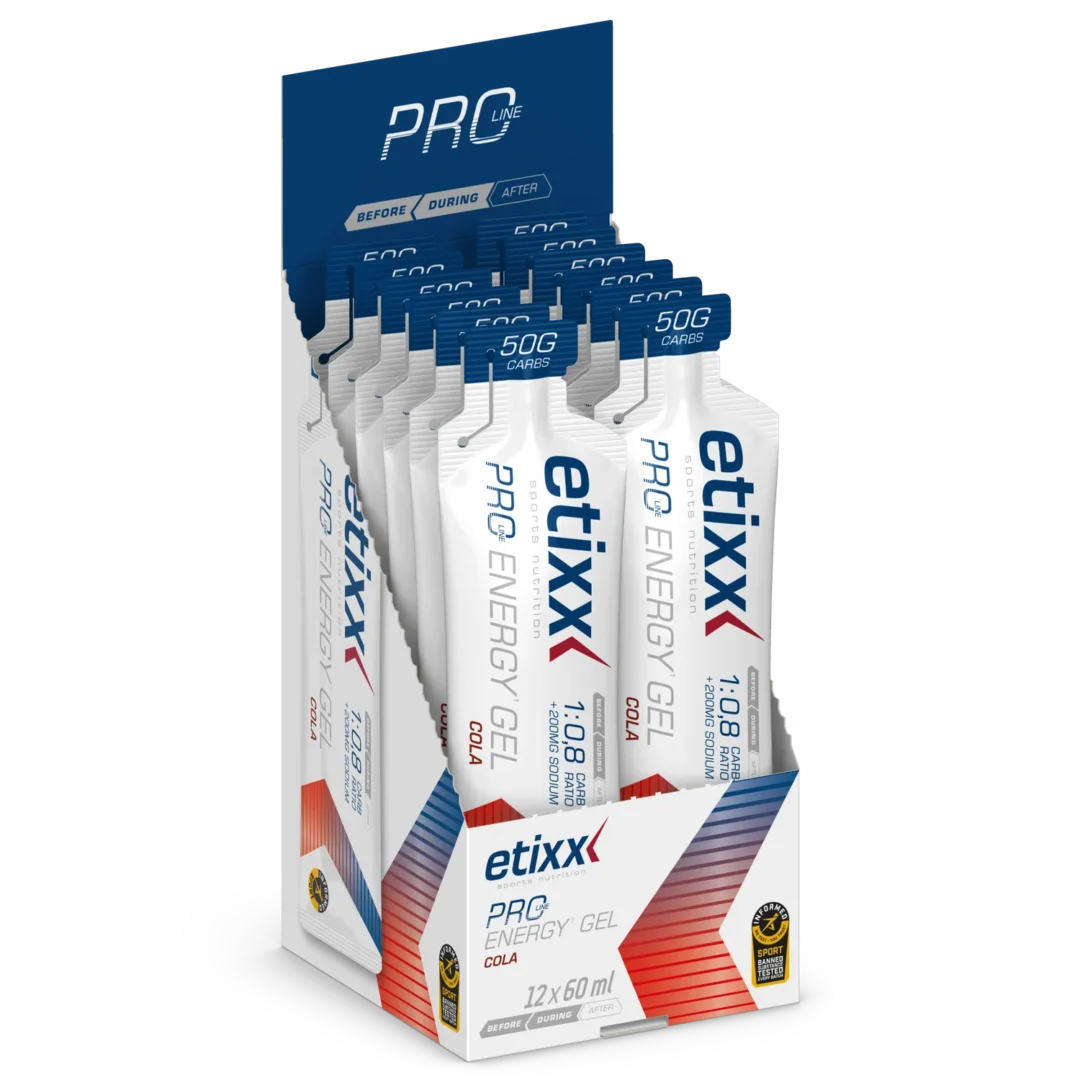 Etixx - Gel énergétique Pro Line - Double Carb - Cola - Sports D'Endurance