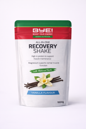 BYE! - Boisson de récupération tout-en-un 1,0 kg - Vanille - Sports D'Endurance