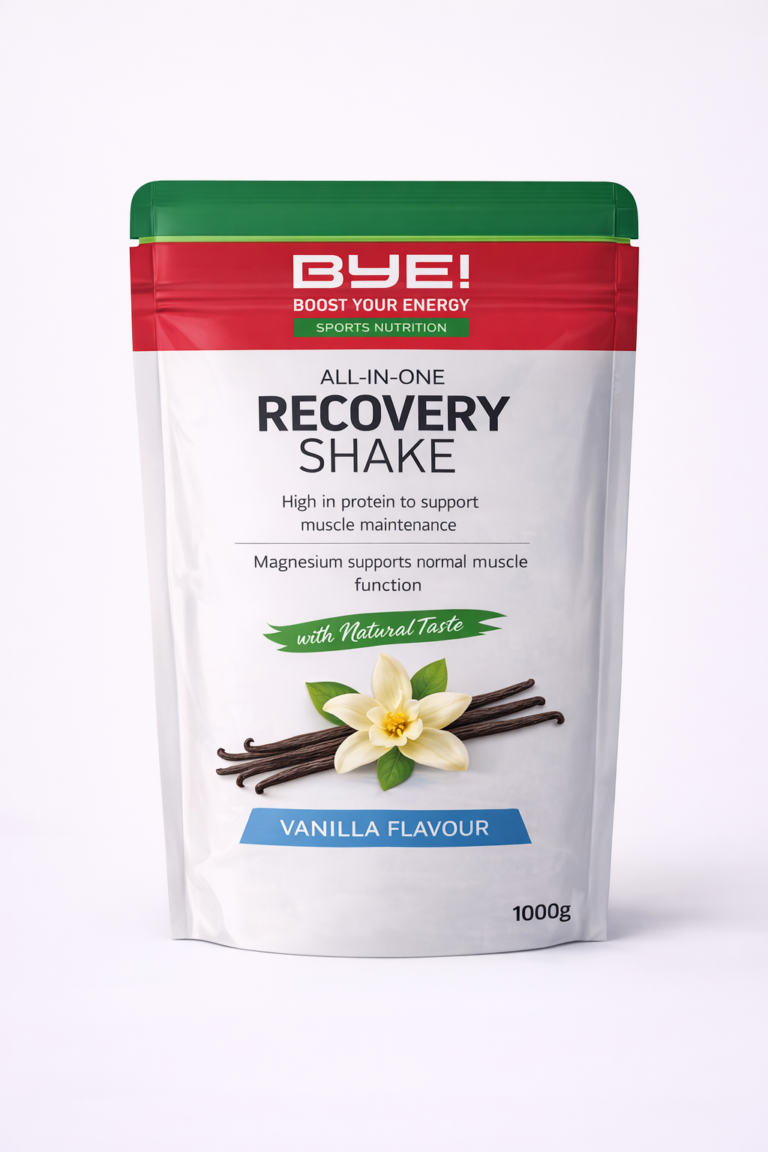 BYE! - Boisson de récupération tout-en-un 1,0 kg - Vanille - Sports D'Endurance