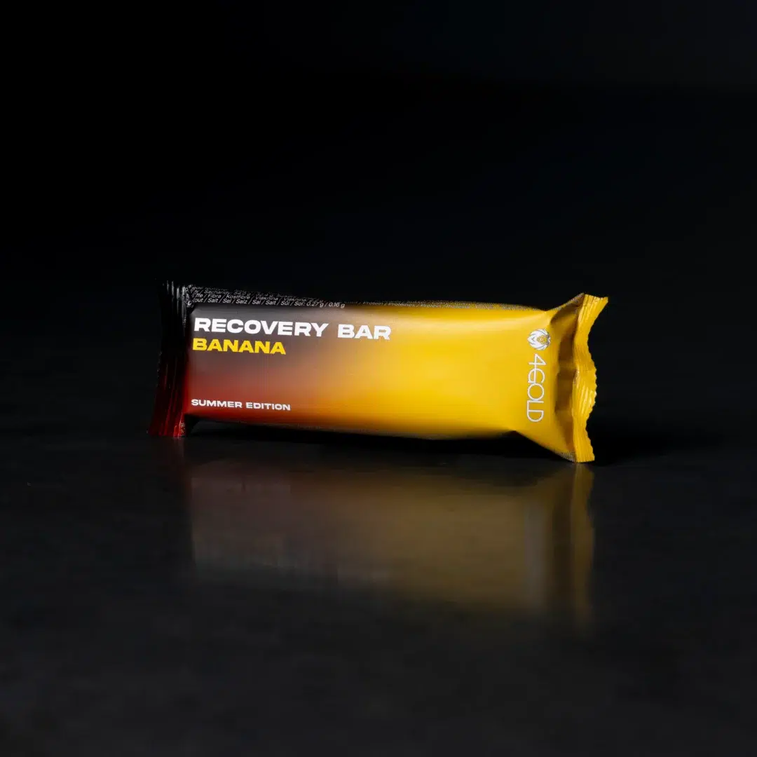 4Gold - Barre de récupération à la banane - Sports D'Endurance